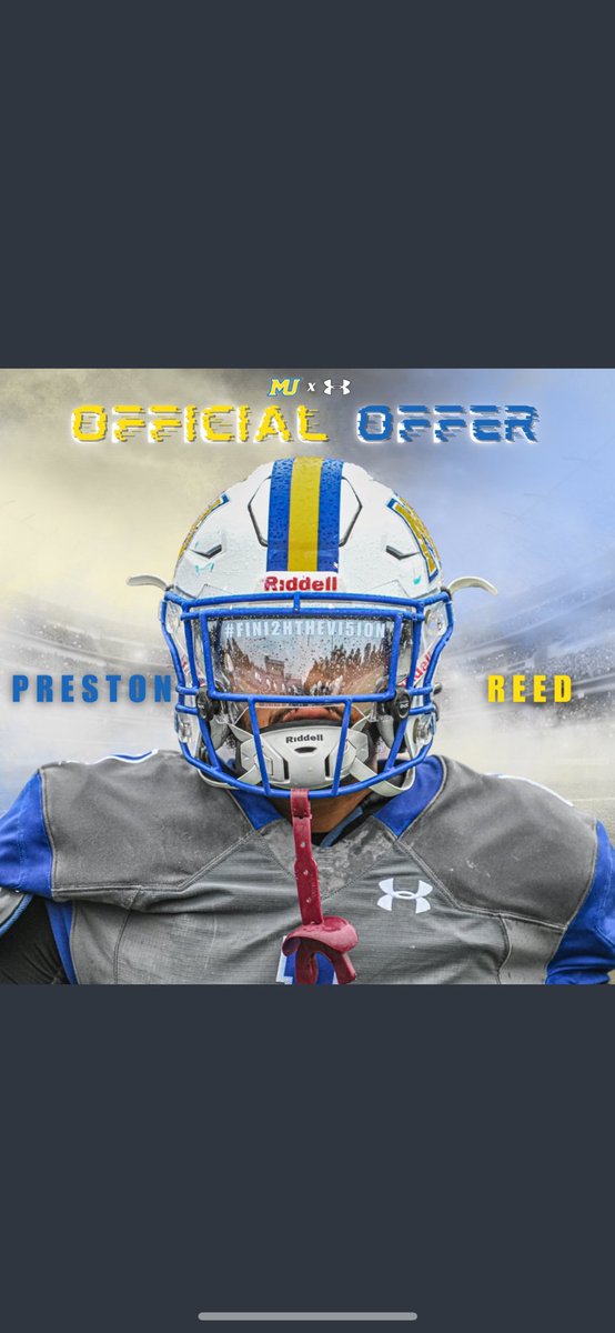 Blessed to receive my first offer from Misericordia university!
<a href="/CoachBaxter5/">Logan Baxter</a> <a href="/Coach_Cottle/">Tyler Cottle</a> <a href="/coachyarbo3/">Otha Yarborough</a> <a href="/CoachClark78/">Chris Clark</a> <a href="/coachmslaughter/">Mahlon Slaughter</a> <a href="/JaretJystad/">Coach Jystad</a> 
#Fini2hTheVi5ion