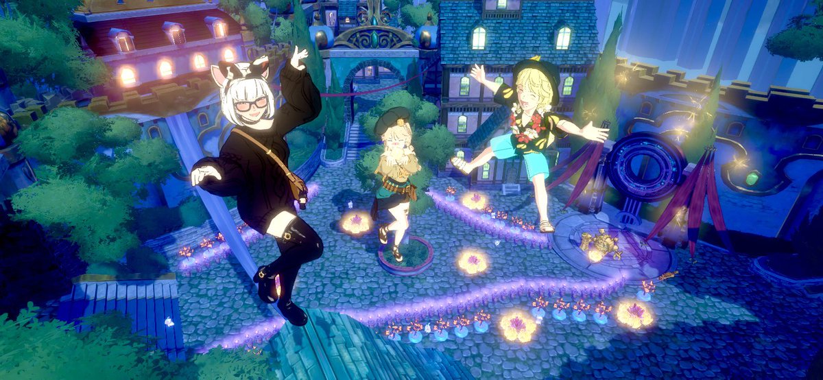 zabuzabufaaa's tweet photo. 【本日のるびび】
装飾直して日課してないアホな私です
という訳で、夜の女早めに出勤w
こんちゃんがいたので装飾お披露目してきたよ
上空にも連れて行ってくれたので上から撮れました🥹
ありがとにゃす♥️
#ニノクロ
#エデリアン
#PHOENIXs https://t.co/ApGCREflmZ