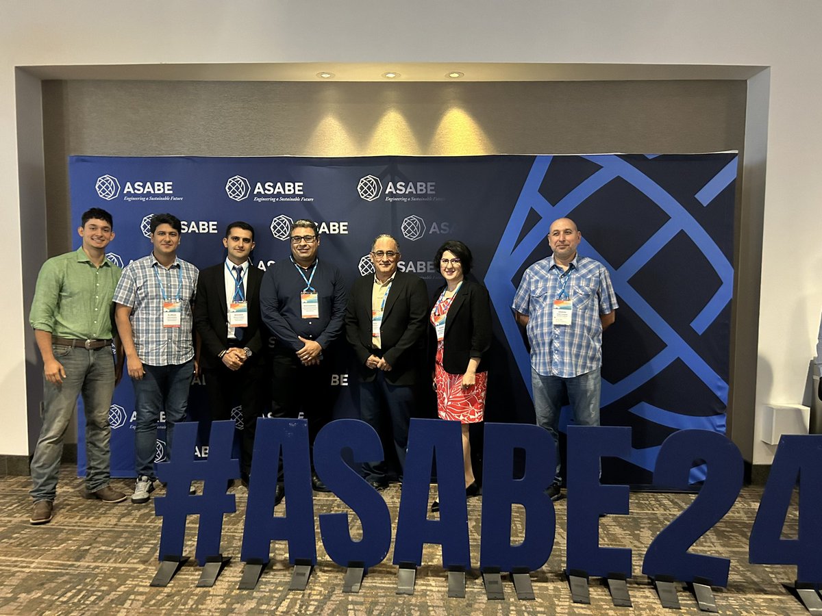 Shirin Ghatrehsamani, PhD (She/Her) (@ghsshirin) on Twitter photo Wrapped up another #ASABEAIM. So many good things happened; networking; serving as moderator, judge, organizer;watching the success of my talented students and mentees;celebrating the achievement of my mentors; and proud of the first ever #PSU robotic team. #WeAre #AgriBot Wrapped up another #ASABEAIM. So many good things happened; networking; serving as moderator, judge, organizer;watching the success of my talented students and mentees;celebrating the achievement of my mentors; and proud of the first ever #PSU robotic team. #WeAre #AgriBot