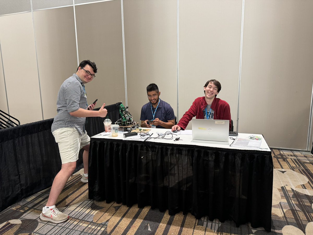 GhsShirin's tweet photo. Wrapped up another #ASABEAIM. So many good things happened; networking; serving as moderator, judge, organizer;watching the success of my talented students and mentees;celebrating the achievement of my mentors; and proud of the first ever #PSU robotic team. #WeAre #AgriBot https://t.co/44Xt6Yu4Jw