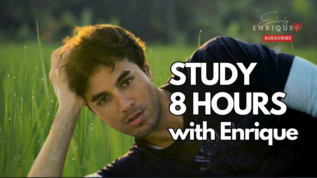 Watched/listened to this one yet?💚🌿
youtu.be/Arr1ikdmKoE

#EnriqueIglesias #Relax #Sleep #Study #Focus #Relaxaion #EI #Peace #Calm #Serenity #Peaceful #Unwind #Soothing #EI #OneLove #Music #Nature #Outdoor #Grass #Green #Field #Enrique #Iglesias #EntirelyEnrique