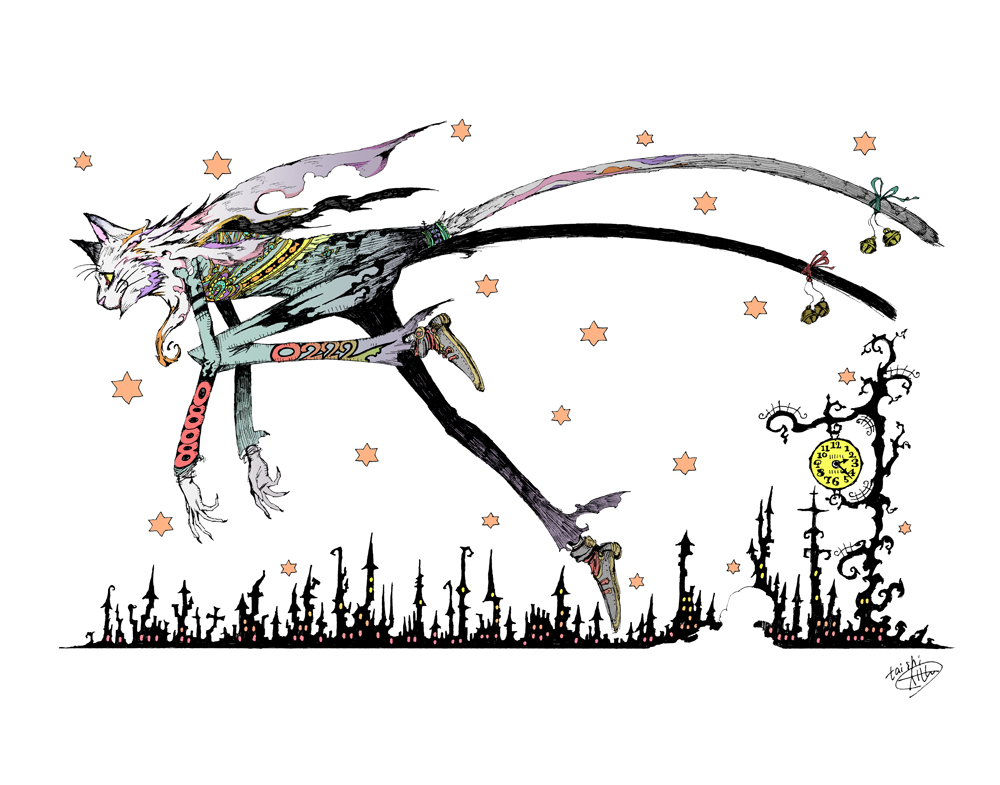 #私はこういう絵師です見た絵師全員参加 
ボールペンとかデジタルで楽しく絵を描いてます。 