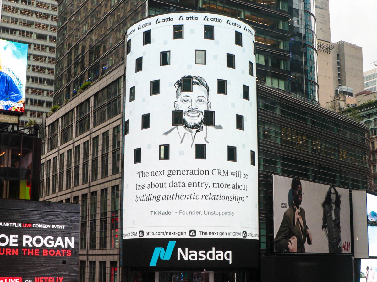 This week we lit up Times Square with insights from 50+ GTM leaders on the future of AI and CRM.

Their ideas ranged from CRM that updates itself automatically to AI agents driving entire go-to-market strategies.

Here's a taste of what they're saying:
