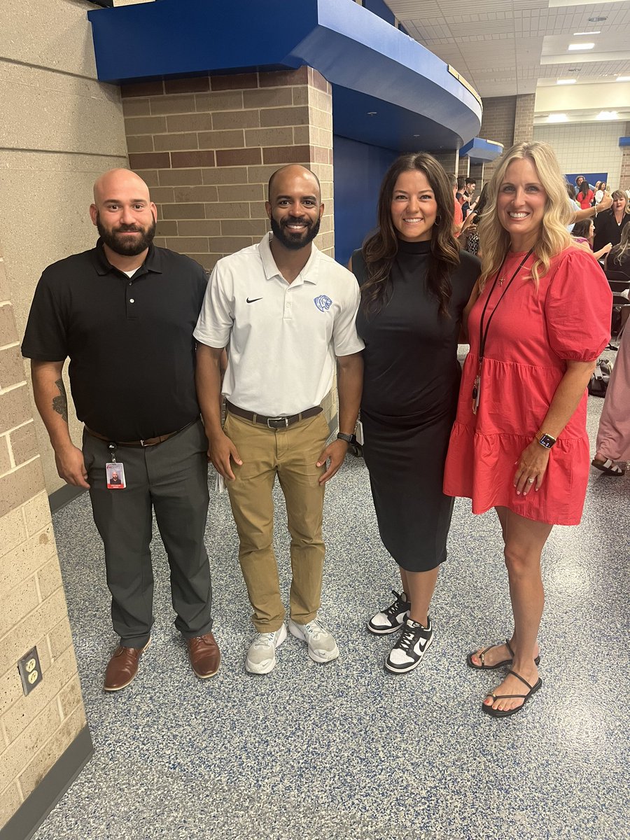 We had an excellent morning welcoming these new educators to the OT Family! Welcome to OPS Ms. McMullen (math 7), Ms. Mandacina (nurse), and Mr. Boquin (resource 6)!! #OPSMakeTodayCount #OTBeGreat <a href="/olatheschools/">Olathe Public Schools</a>