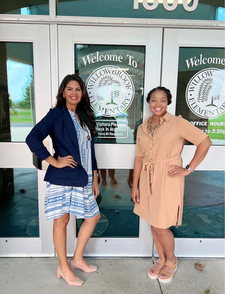 🌟 Meet the Dynamic Duo Leading Willowbrook Elementary! 🌟
Principal Christina Hamilton and Assistant Principal Tania Cardenas! 🎉 Let the countdown begin! 10 Days!  #WillowbrookWay #Willowbrook #WillowbrookLeaders #BackToSchool #WES2024
