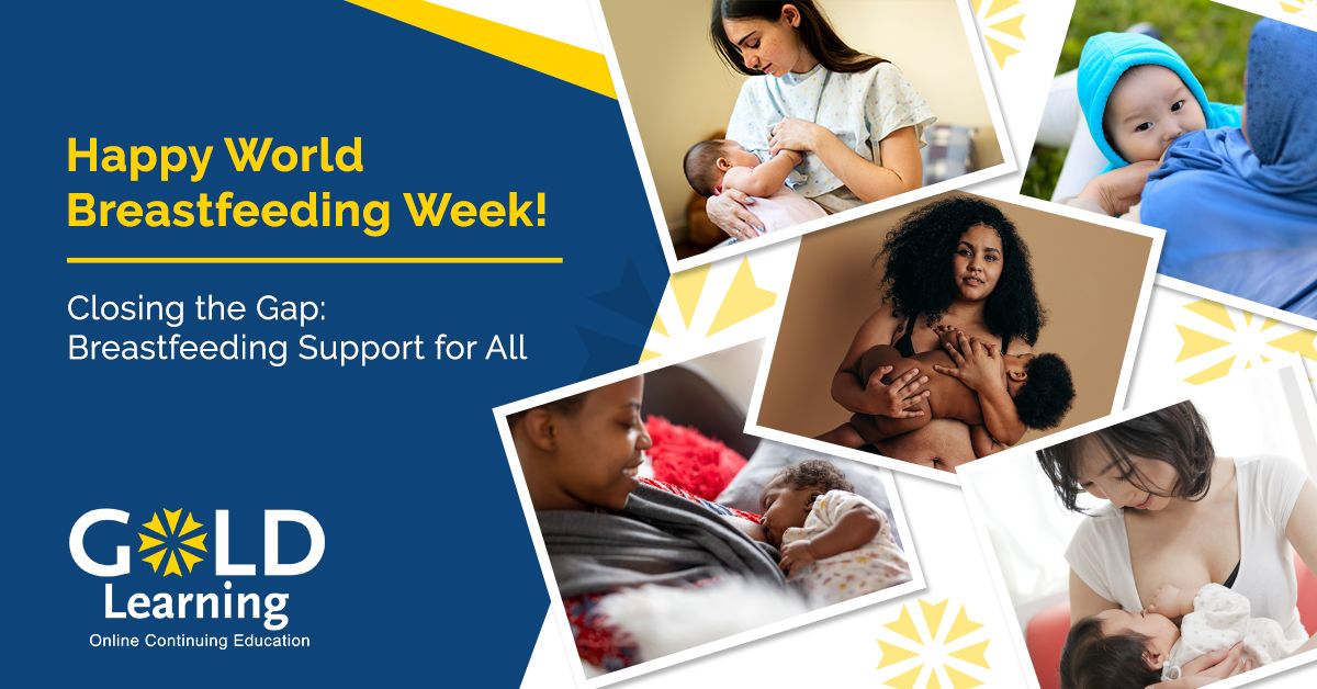 GOLDLearningEd's tweet image. 🤩 We&apos;re celebrating World Breastfeeding Week from August 1 - 7!  This annual celebration is a prime opportunity to generate public awareness and action for breastfeeding.
#WorldBreastfeedingWeek #WBW2024 #GOLDLearning #breastfeeding #IBCLC