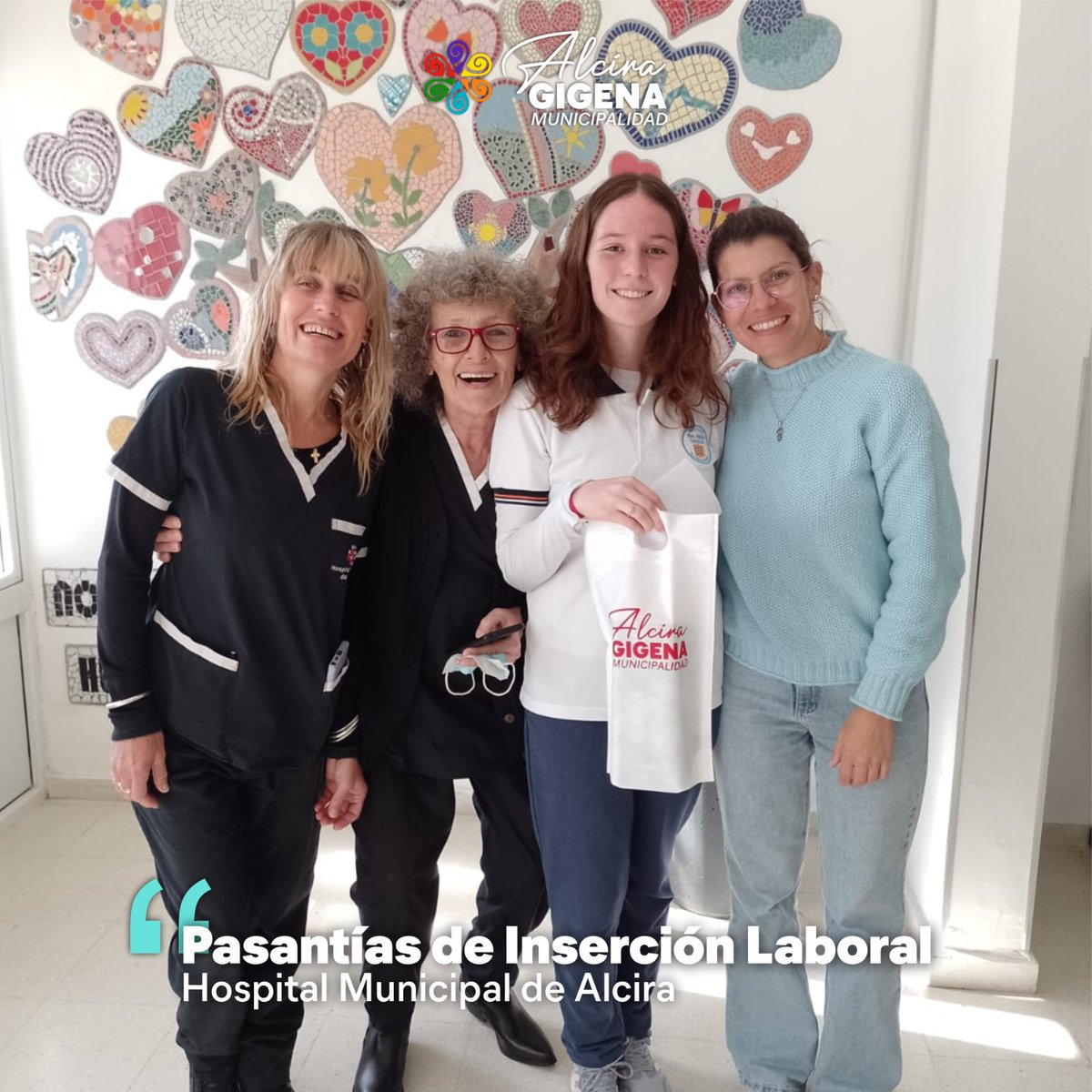 MunicAlcira's tweet photo. 🙌🏻 Pasantías de Inserción Laboral en el Hospital Municipal de Alcira 💪🏻

Estudiantes de sexto año del Instituto Presbítero Pedro Caviglia estuvieron realizando sus pasantías de Inserción Laboral en diferentes dependencias de la Municipalidad. https://t.co/wUHCEAgFjO