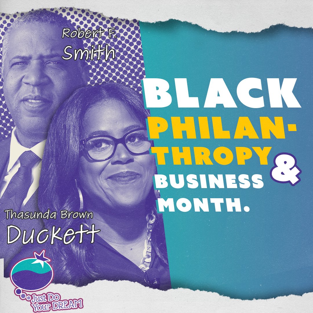 Aug is Black Philanthropy &amp; Black Business Month. In Aug we celebrate Black giving &amp; Black wealth. Many Blacks give proportionately more than many other cultures. Celebrate those who give Black. Just Do Your Dream!

#blackbusinessmonth #blackphilanthropymonth #justdoyourdream