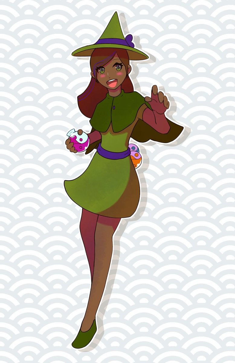 oc by froggy_freckles @ artfight!