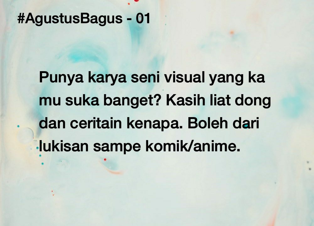repakustipia's tweet photo. Setelah ikutan #MayLearnings bakalan ikutan lagi #AgustusBagus, inisiator @narawastu https://t.co/6kOZ4WzLtB