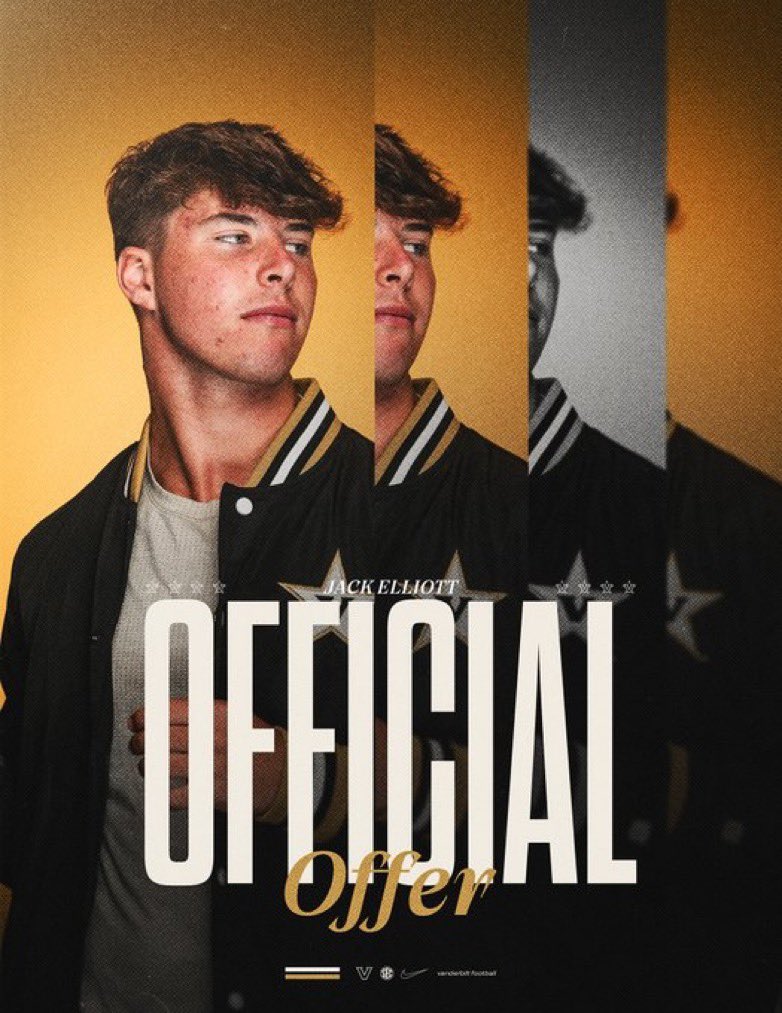 Jack Elliott (@jackelliott09) on Twitter photo Forever grateful for this opportunity! <a href="/TimBeckFB/">Tim Beck</a> <a href="/Coach_Lea/">Clark Lea</a> <a href="/VandyFootball/">Vanderbilt Football</a> Forever grateful for this opportunity! <a href="/TimBeckFB/">Tim Beck</a> <a href="/Coach_Lea/">Clark Lea</a> <a href="/VandyFootball/">Vanderbilt Football</a>