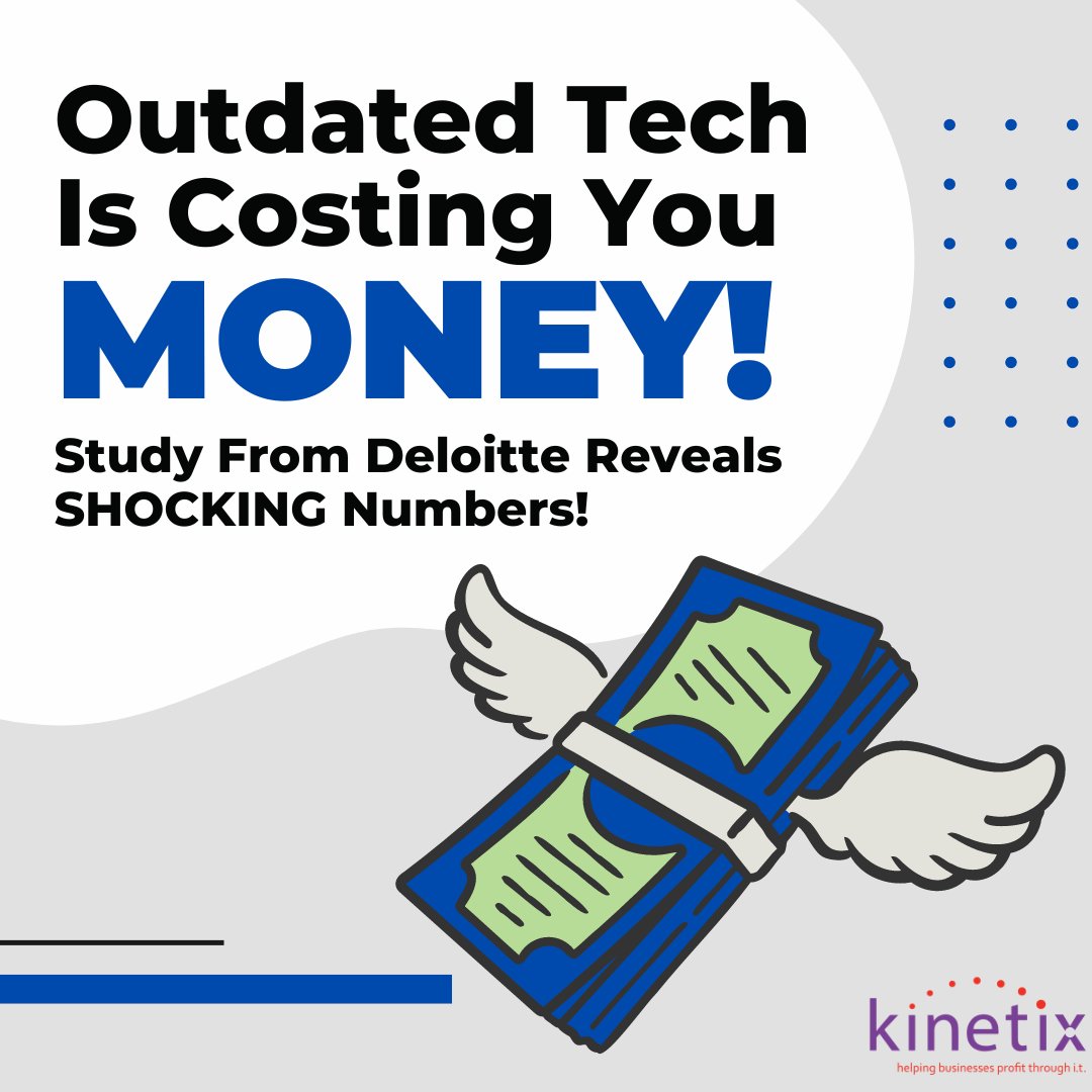 A 2024 study by Deloitte shockingly revealed 82% of respondent businesses MISSED their cost reduction targets last year because of a tech issue.​
Any guesses as to what it was?​
​
Click here to read now - kinetixinc.com/2024/08/01/out…