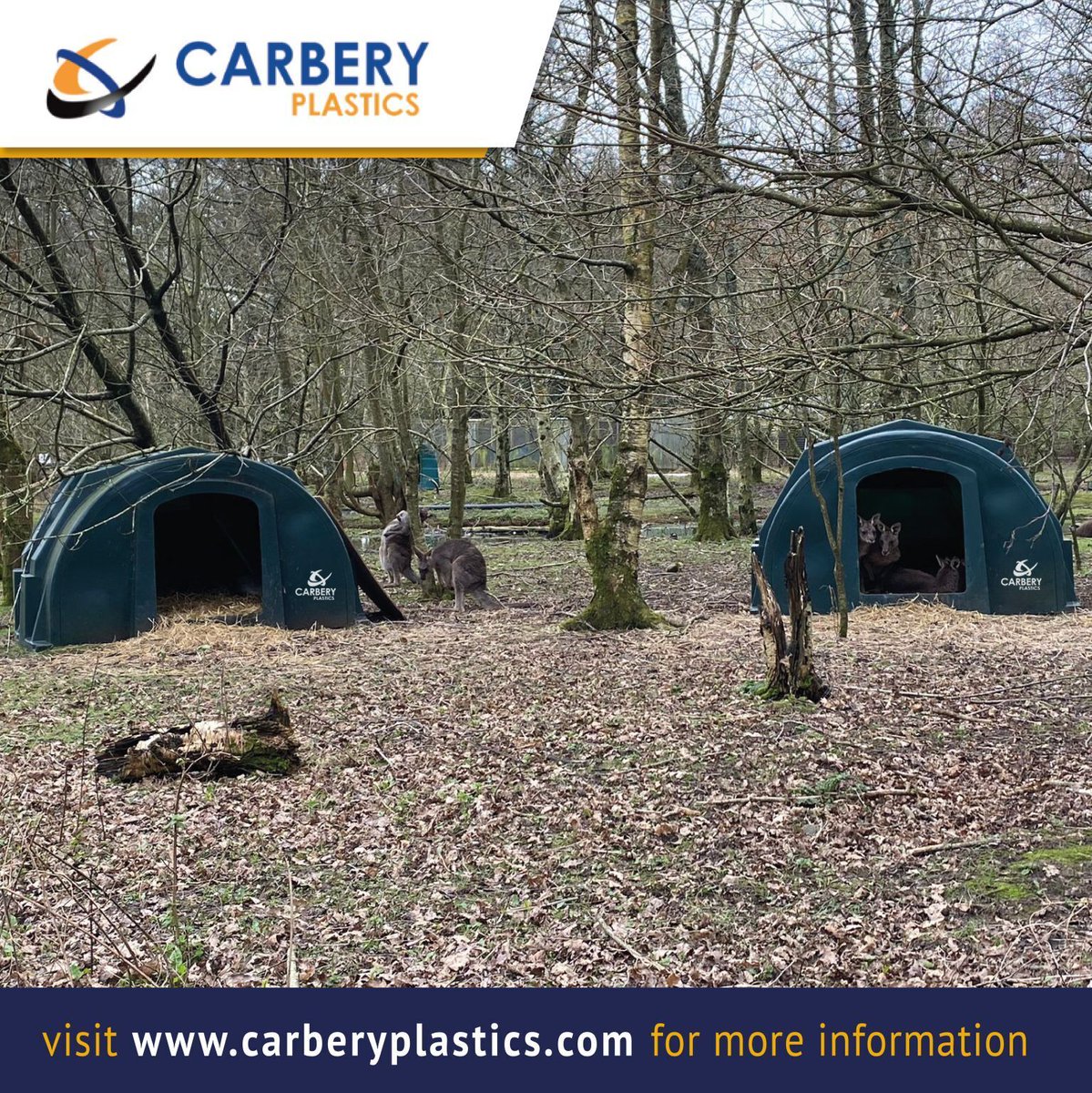The absence of welds and joints ensures a draught free, living environment for animals. Ease of inspection is assured via a central doorway, which also incorporates a low-level step – ideal for keeping younger animals within the ark.carberyplastics.com/carbery-produc…