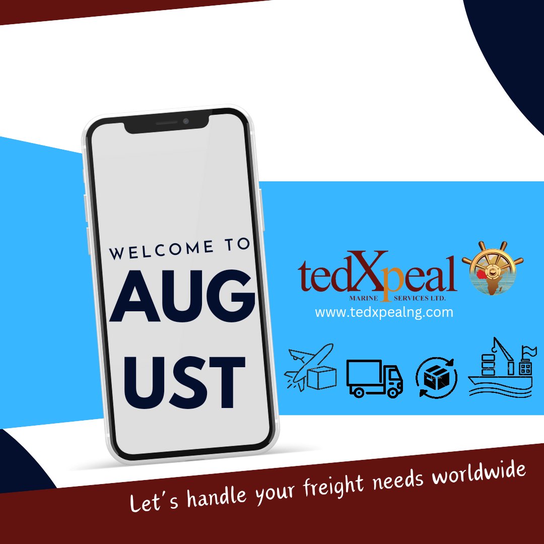 Tedxpealng's tweet photo. As we sail into this new month, we want to remind you that we are your one-stop hub for all vessel needs. Whether you're looking for reliable shipping solutions, expert vessel management, or comprehensive support, we've got you covered.
#Tedxpeal #shippingcompanyoftheyear https://t.co/Gd4SO6jozt