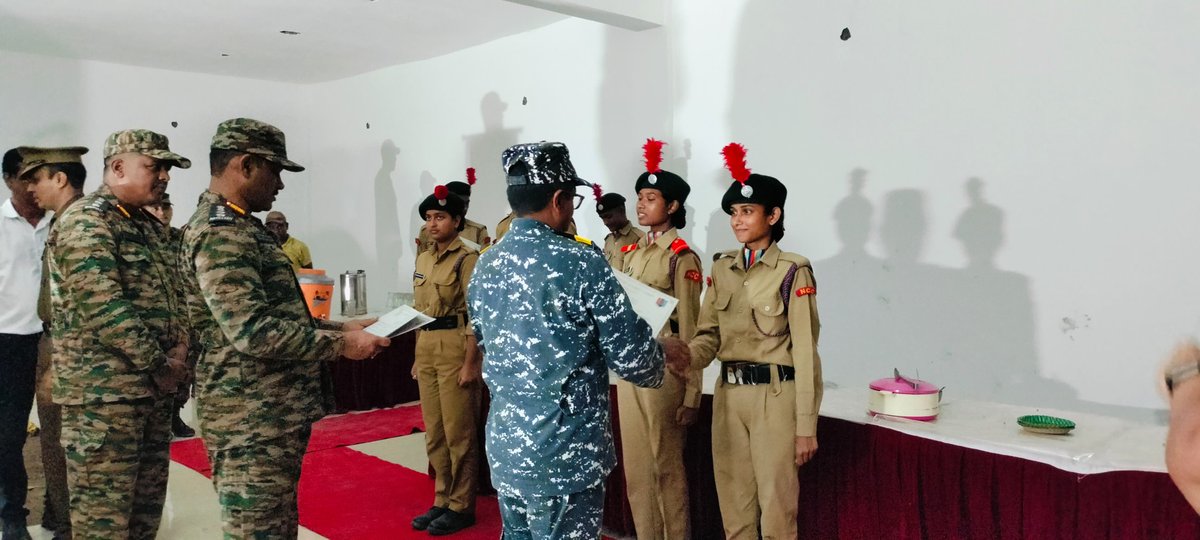 CMDE  J Suresh,DDG NCC DTE Odisha visited 9(O) Bn NCC Rkl. Interacted,motivated the Cdts &amp; ANOs &amp; laid the foundation stone for Short Range on 01 Aug 24 in the presence of Col Amitabh Roy CDR Sambalpur Gp,AD ADM Col Sanket Dev &amp; Col S C Kulkarni.
<a href="/NCCDteOdisha/">NCC Dte Odisha</a>
<a href="/hirakudwarrior/">hirakudwarrior</a>