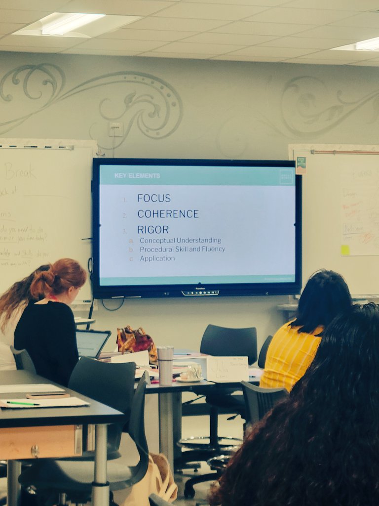 TracyBarnett711's tweet photo. New Teacher Academy Day 2 is off to a great start. Our Elementary Math Teachers are engaged with learning our HQIM.  #NTA24FWISD https://t.co/bVpTKzI4UR