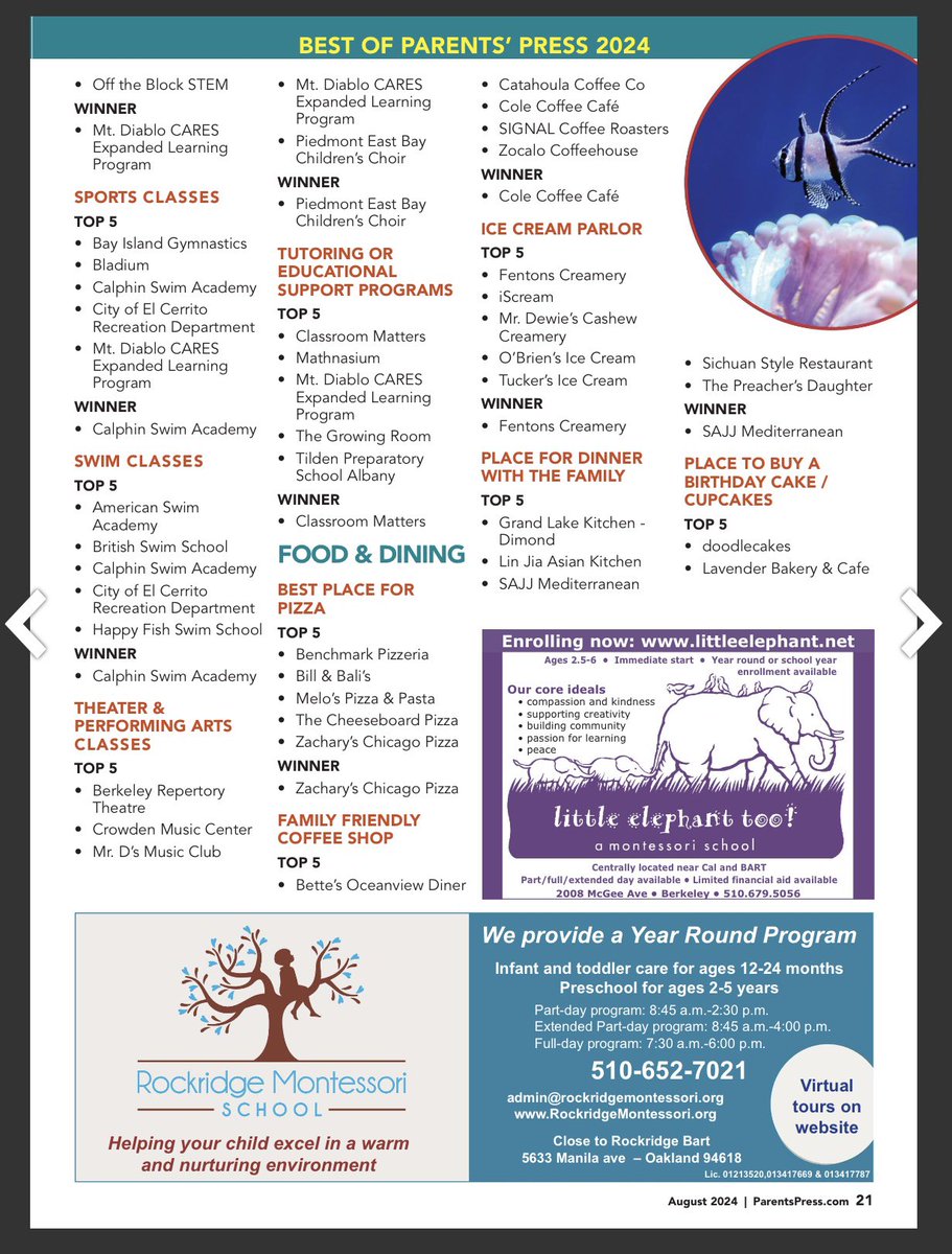 Kicking off August with a huge thank you to everyone who voted for <a href="/CARES_ELP/">CARES</a> and <a href="/Holbrook_Cares/">Violeta Guzman</a> #BESTOF <a href="/ParentsPressEB/">Parents Press</a> 👏 I’m so proud of my team and all of their hard work! 
issuu.com/parentingmedia…