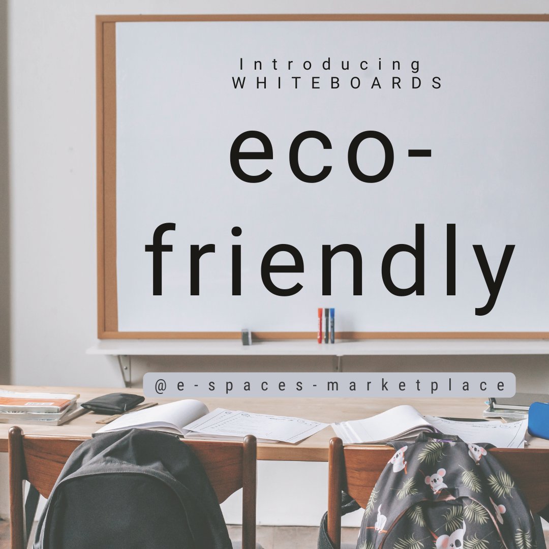 🖋️ Eco-Friendly School Whiteboard 🖋️
Start selling eco friendly supplies to schools, colleges etc 🌍✨

Reduced waste ♻️
Non-toxic 🛡️
Durable 💪
Better performance ✏️
Enhanced ESG score 📈
#Sustainability #ESG #Education #EcoFriendly #GreenClassroom
Signup bit.ly/46qotW1