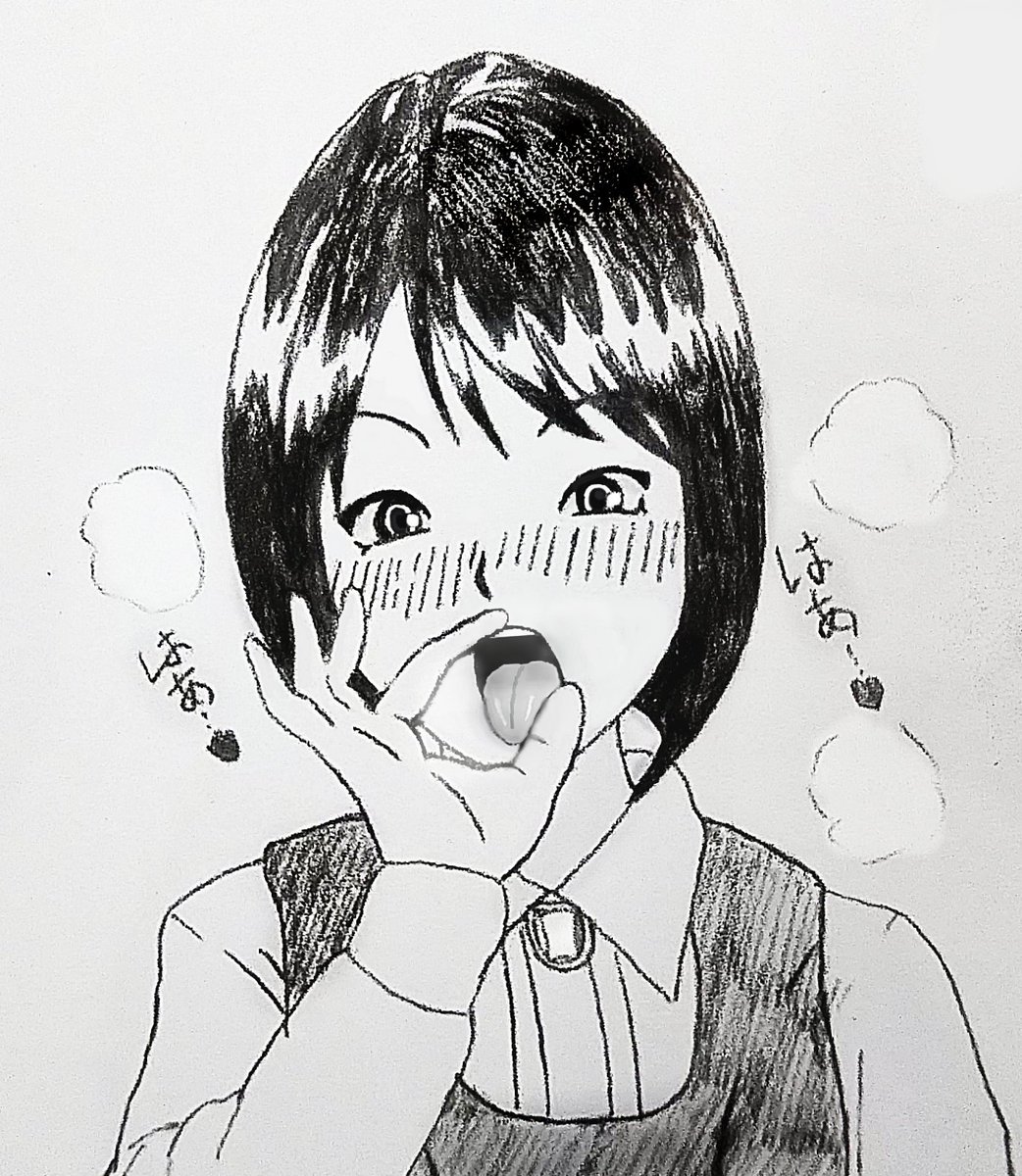 #見た人も無言で舌を出してるキャラを貼る 