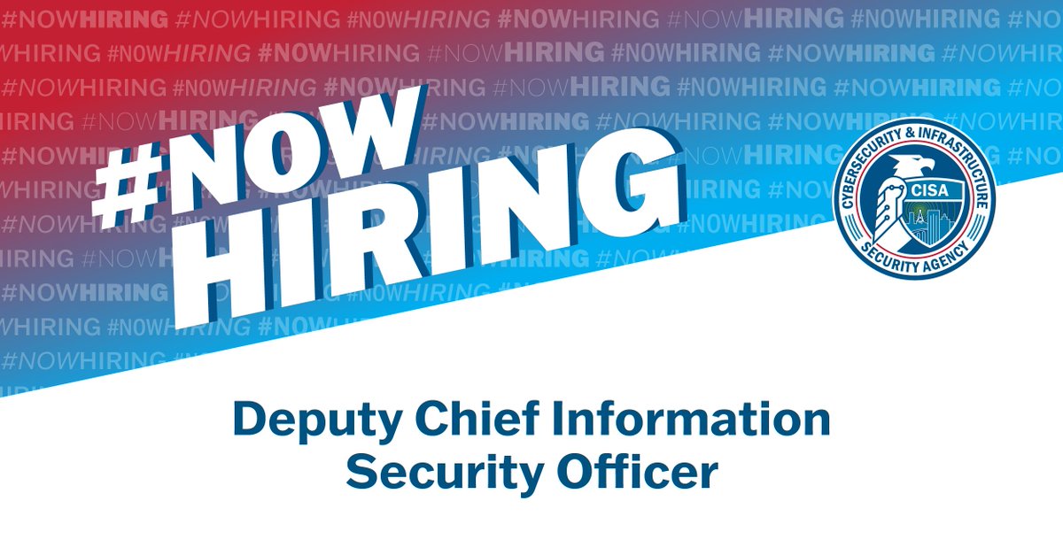 Cybersecurity and Infrastructure Security Agency tweet media