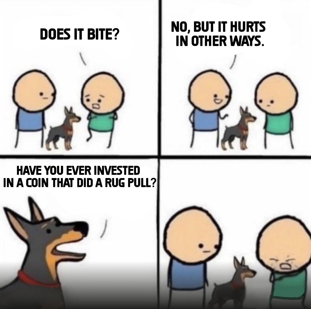 MemeTimeGames's tweet image. Let him who has not experienced this throw the first stone 😅

Diversify your investments well and be careful 🙏🏽