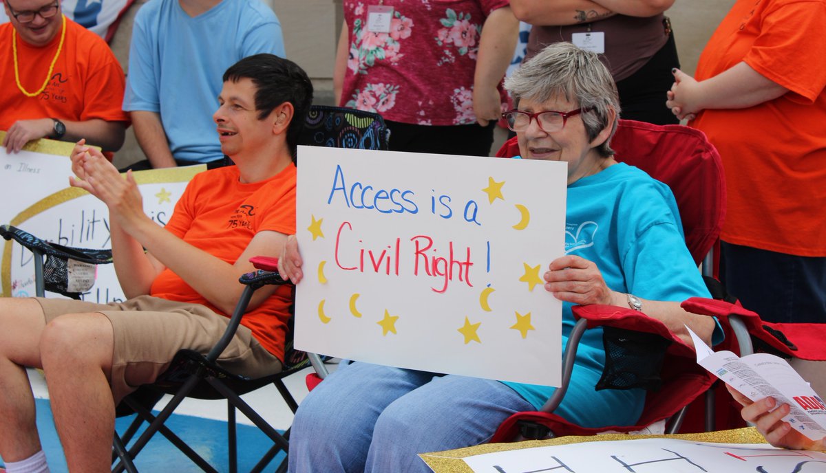 arcofmcny's tweet photo. This week, our community united in commemorating the 34th anniversary of the Americans with Disabilities Act (ADA)! ❤️🇺🇸 https://t.co/1sUFYHbAts