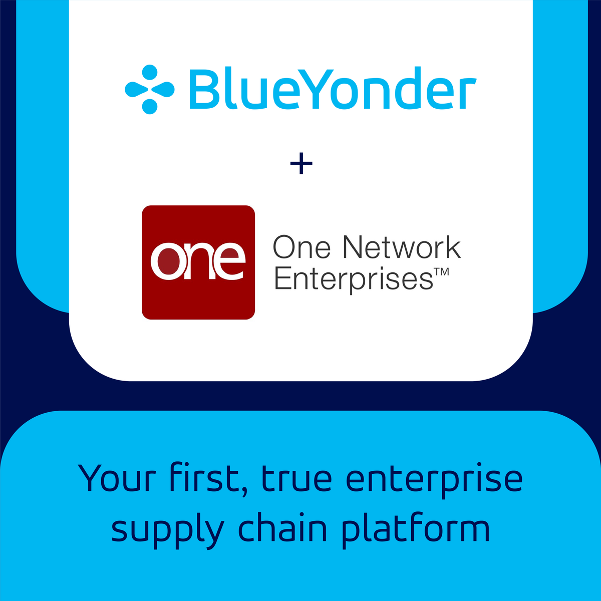 🚨Breaking news: Blue Yonder has completed the acquisition of <a href="/onenetwork/">One Network Enterprises</a>,  delivering on the promise of the ultimate enterprise supply chain platform! Learn more in the press release: bit.ly/3SvZdrE