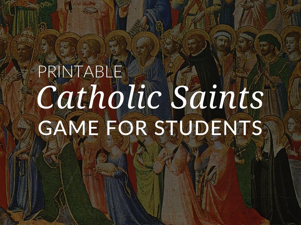 SadlierReligion's tweet image. Catholic Saints Game; A Matching Card Game Activity for Students hubs.ly/Q02HXKTw0

#Catechesis #Catechist #CatholicEdchat #CatholicSchools #OrdinaryTime #Saints #SadlierReligion