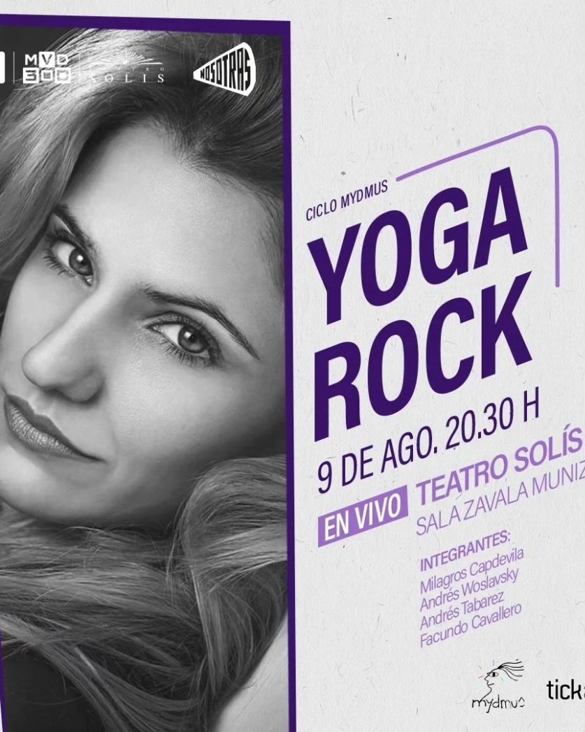 AGADU_UY's tweet photo. El ciclo liderado por mujeres y disidencias de la música uruguaya -#MYDMUS- vuelve al @TeatroSolis

🗓️ Viernes 9 de agosto
🕘 20:30 hs
📍 Teatro Solís, Sala Zavala Muniz
🎟️ @Tickantel o en boletería del teatro. https://t.co/Jxxq4vqK5s