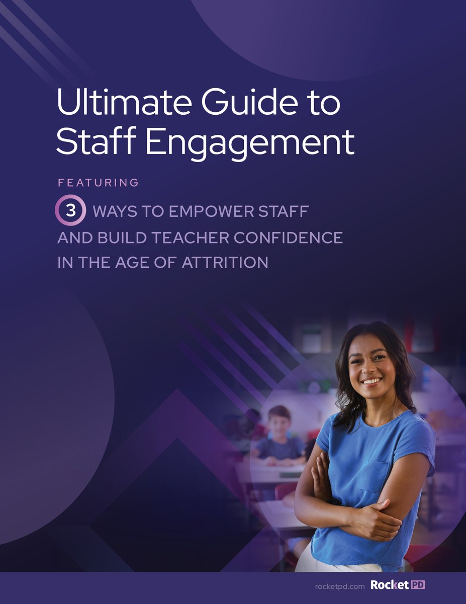 RocketPd's tweet photo. New guide alert: Check out our Ultimate Guide on Staff Engagement for #backtoschool and move from a culture of appreciation to one of value with your teachers and staff this year. #edleaders #k12prchat #K12 HT @CorMur21  https://t.co/F386uFmGbc https://t.co/8o1CMR7Htc