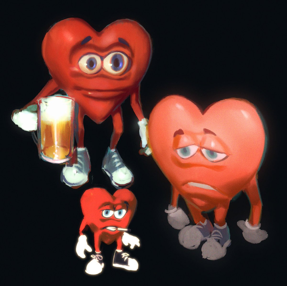 triedkiss's tweet image. my finest work