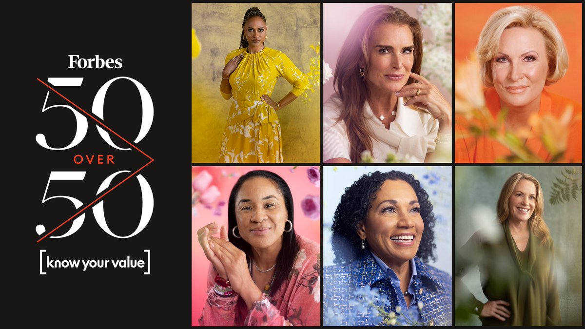ForbesWomen's tweet photo. Introducing our fourth annual #ForbesOver50 list: https://t.co/cHnUe3iqVF
@morningmika, @KnowYourValue https://t.co/j5tnss01JC