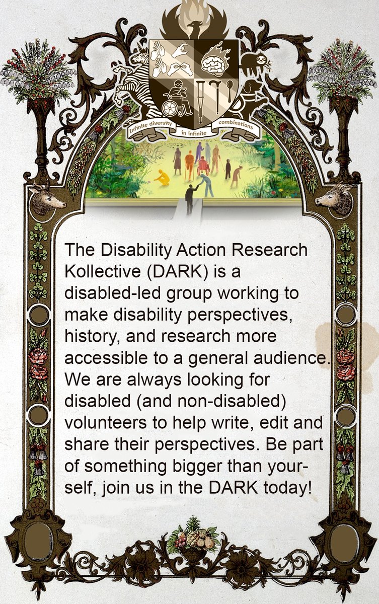 We are looking for disabled and non-disabled volunteers to do small amounts of writing (120 words) on disability history topics. Check out our completed publications here : libcom.org/tags/disabilit…
