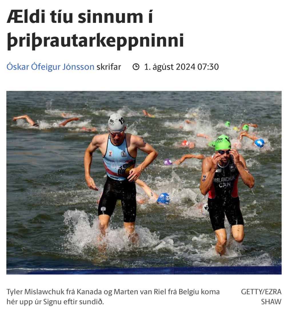 Nýtt Ólympíumet!?!