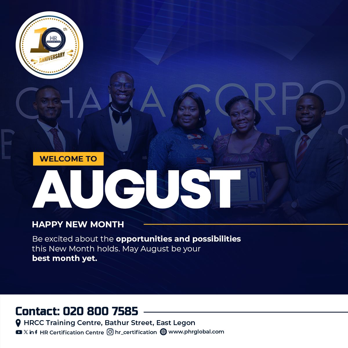 hr_certify's tweet photo. Be excited about the opportunities and possibilities this New Month holds.
May August be your best Month yet. Happy New Month

#NewMonth #August2024 https://t.co/DDDj10Dzkz