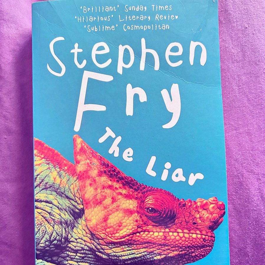New read! 💚 #stephenfry #theliar #reading #life #bookstagram #bookworm #writing #booklover