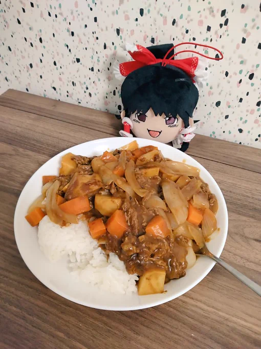 今日はカレー 