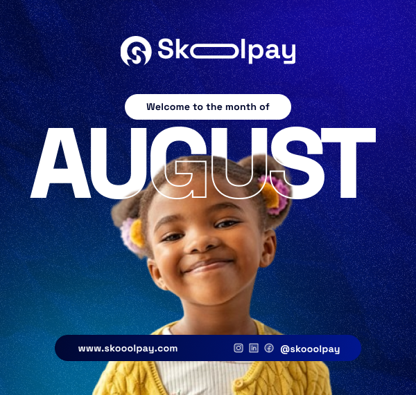skooolpay's tweet photo. It's a new Month, take a break, recharge, and get ready for an exciting return to school! https://t.co/4sxj9mR7QX