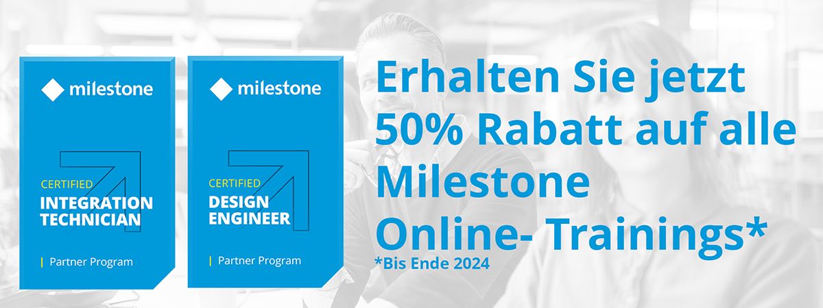 ALLNETGmbH's tweet image. Milestone bietet allen Partnern sowie Interessenten, die dem Milestone Partnerprogramm beitreten möchten, die Möglichkeit, einen Rabatt von 50% auf alle Milestone Online-Trainings in deutscher Sprache zu erhalten. 

bit.ly/4daHluL 

#Milestone #Training #ALLNET #VAD