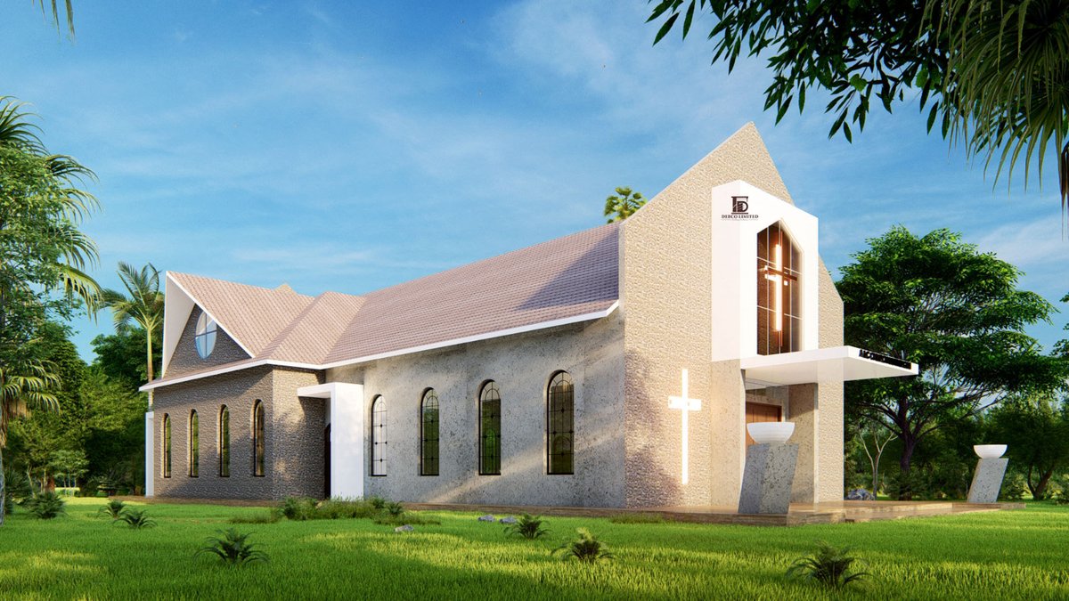 Debcoltd's tweet image. 🌟 Debco Ltd proudly proposes a new church design for A.I.C Church in Muthingiini, featuring a modern pitched-roof sanctuary for 440, with a spacious congregation area, pulpit, offices, and store room. 🙏🏛️✨ #DebcoLtd #ChurchDesign #KenyaProjects #FaithAndDesign #ModernSanctuary