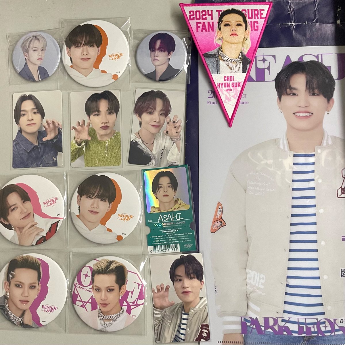 treasure まとめ売り TREASURE - TREASURE アサヒ 韓国 popup 限定 インセンネッコ 人生4