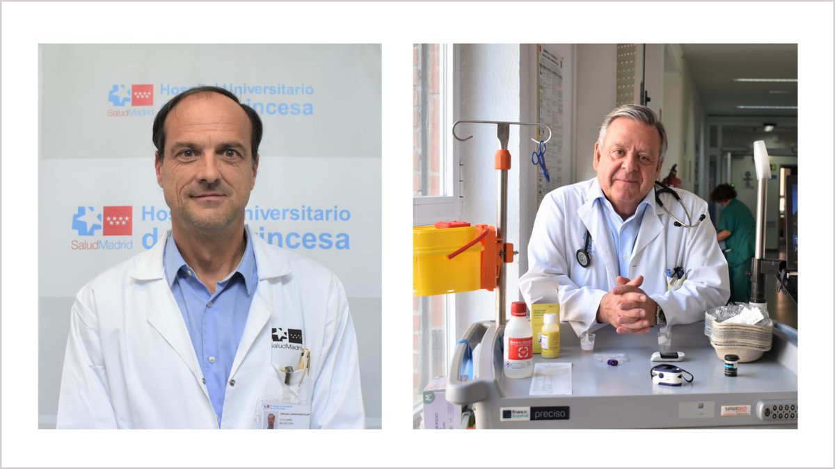 👏Enhorabuena Dres. Guillermo Reyes  y Julio Ancochea, grandes profesionales del #HospitaldeLaPrincesa reconocidos entre los mejores médicos de España de su especialidad por <a href="/elconfidencial/">El Confidencial</a>

↪️comunidad.madrid/hospital/lapri…