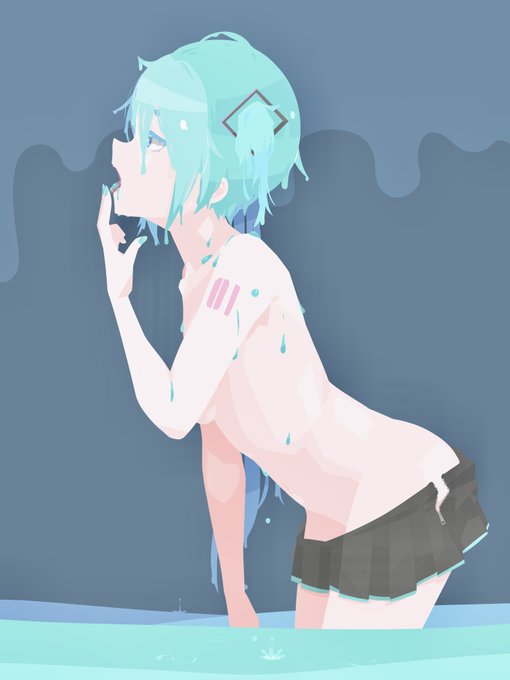 溶けミクも見ててね。 