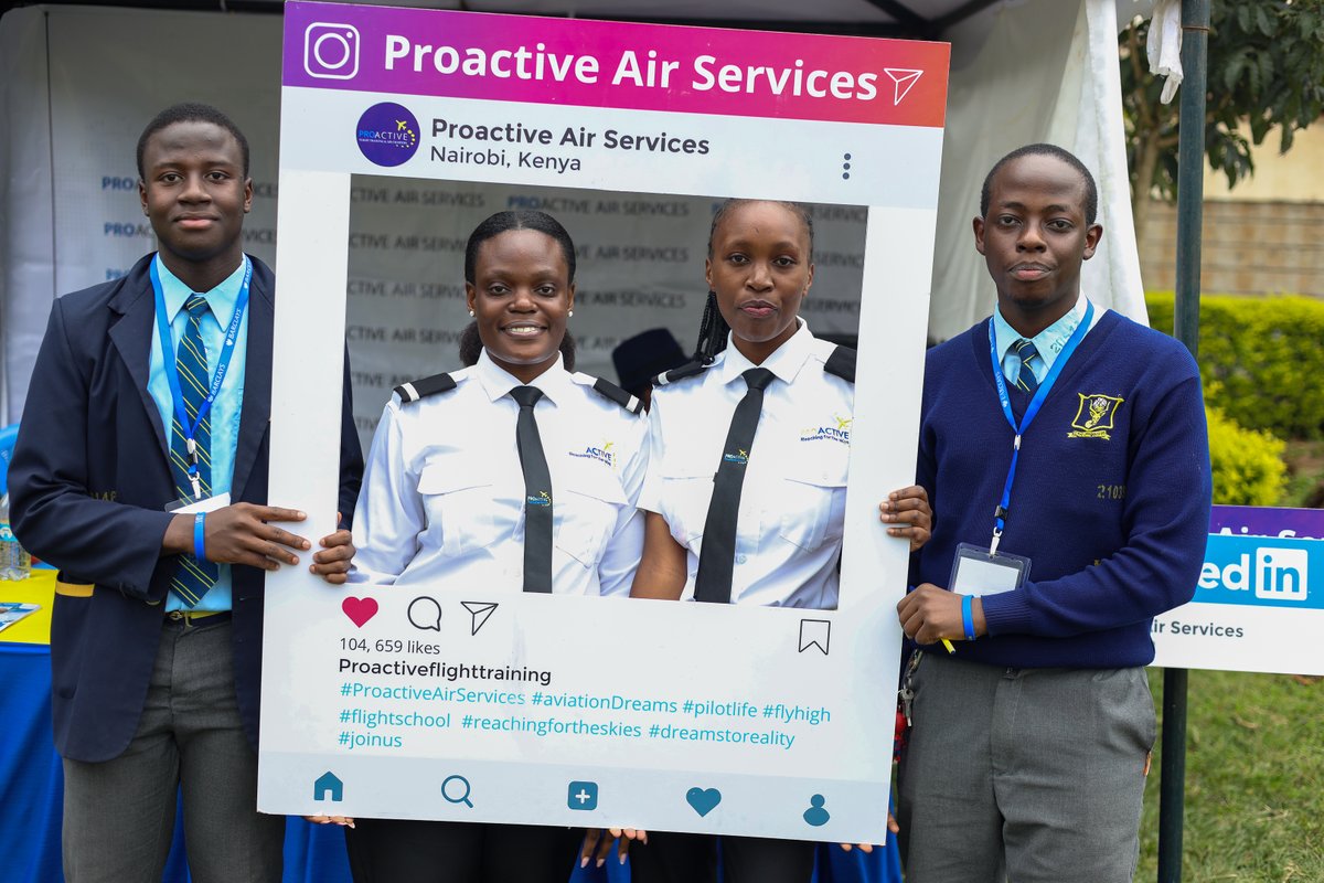 ProactiveFlight's tweet image. 🌟 Exciting Day at Nairobi School's Career Day! 🚀✈️

We had an amazing time sharing our passion for aviation with the bright students at Nairobi School. From interactive sessions to engaging discussions, it was all about inspiring the next generation of aviators. 🛩️✨