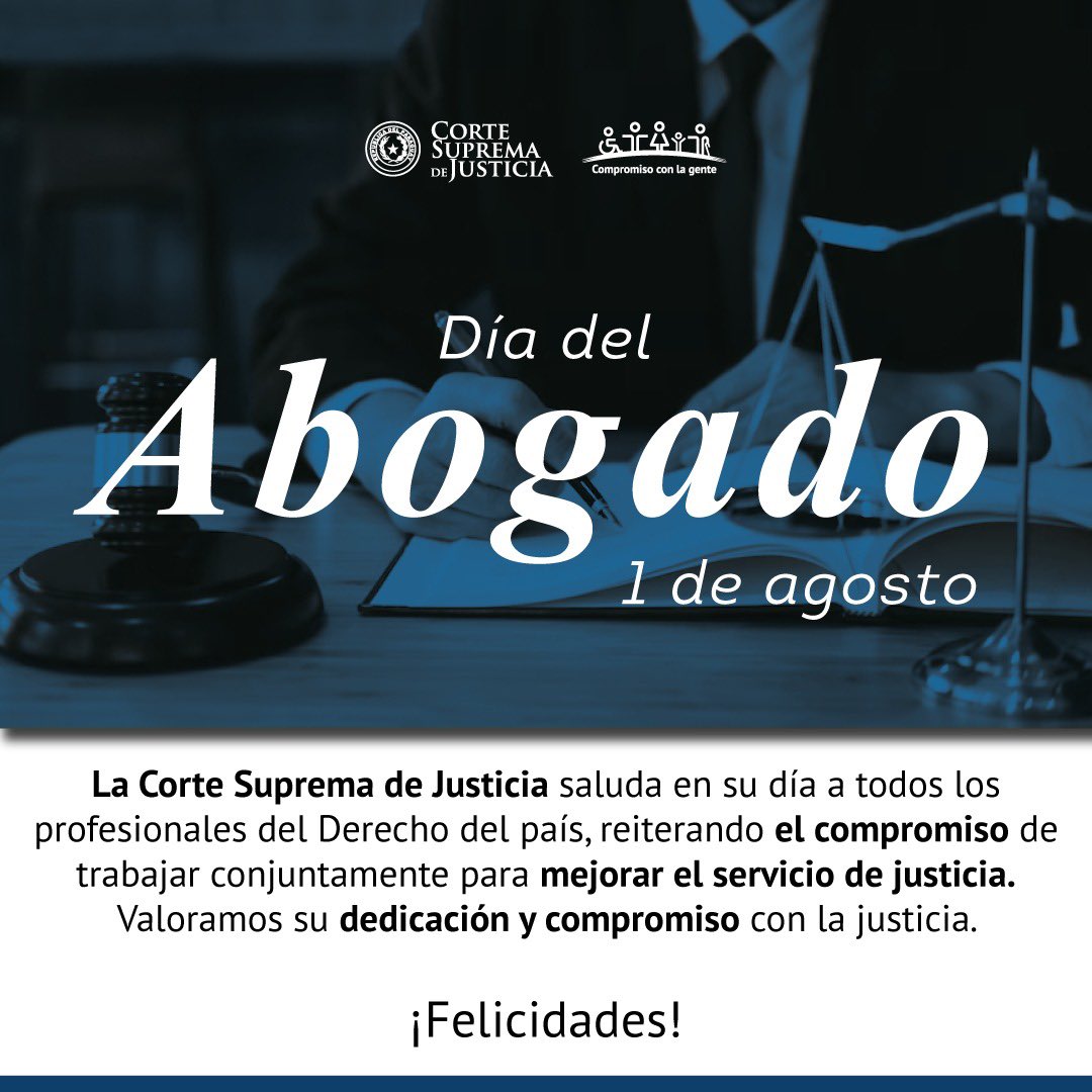 #DíaDelAbogado⚖️⁣⁣

🔴Este 1 de agosto se celebra el día del abogado y abogada en conmemoración a San Alfonso María de Ligorio, patrono de los profesionales del Derecho.