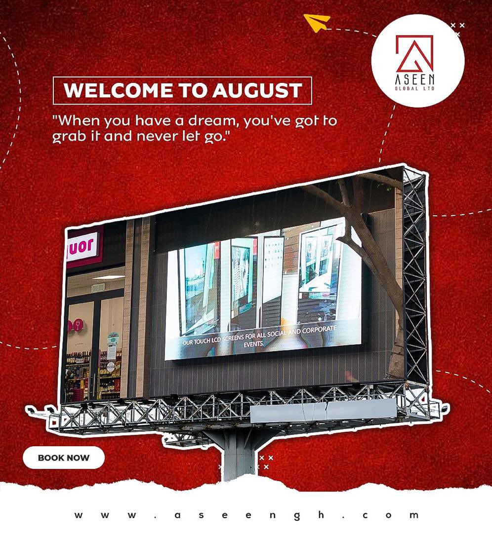 Aseenglobal's tweet photo. Happy New Month to you our cherished partner!!! Get a slot on our digital billboard for your campaigns…. https://t.co/7JHnux325Q
