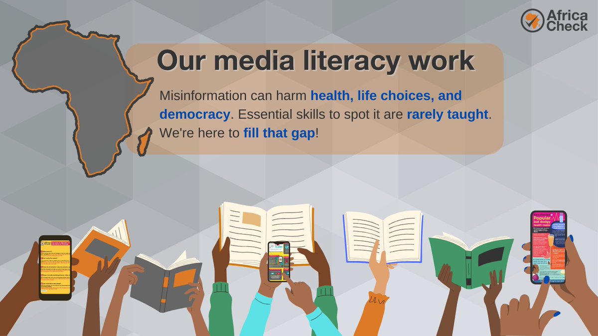 📰💡 Misinformation can harm health, life choices, and even democracy, but essential skills to identify it are rarely taught.  We're here to change that. Our media literacy work aims to bridge this gap and empower you with the tools to discern fact from fiction.