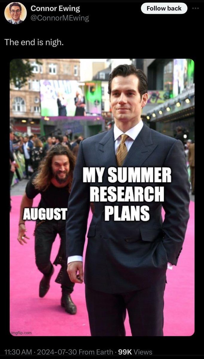 Annual reality check in progress. #AcademicTwitter