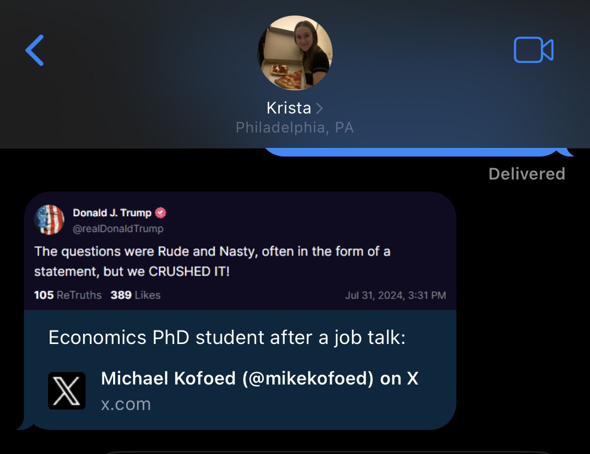 Econ twitter is infiltrating my wife’s feed <a href="/mikekofoed/">Michael Kofoed</a>
