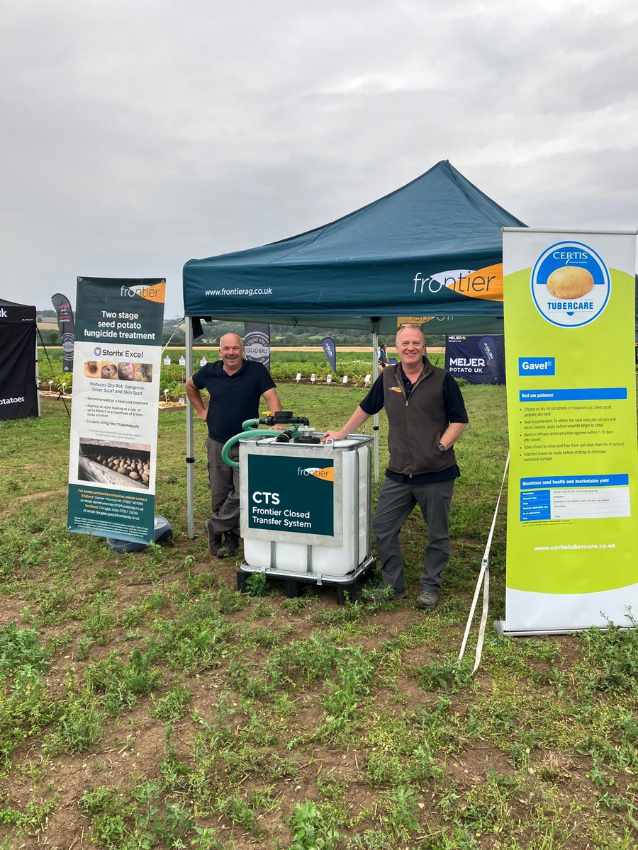 Frontier Agriculture (@frontierag) on Twitter photo Today, our closed transfer system lead, Nick Badger & product development manager, Darren Wonnacott are at <a href="/wcmpots/">Whole Crop Marketing</a>β annual trials day talking all things potatoes, including seed treatments, store hygiene and use of our CTS for cleaner, safer, more efficient input applications. Today, our closed transfer system lead, Nick Badger & product development manager, Darren Wonnacott are at <a href="/wcmpots/">Whole Crop Marketing</a>β annual trials day talking all things potatoes, including seed treatments, store hygiene and use of our CTS for cleaner, safer, more efficient input applications.